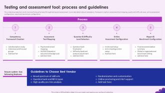 Enhancing Recruitment Process Through Information Testing And Assessment Tool Process And Guidelines