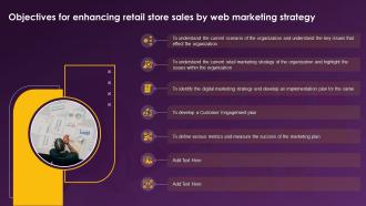 Enhancing Retail Store Sales Objectives For Enhancing Retail Store Sales By Web Marketing Strategy