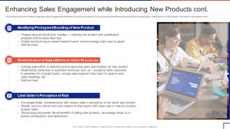 Enhancing Sales Engagement While Introducing New Products Cont Guide To Introduce