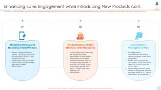 Enhancing sales engagement while introducing new products launch in market