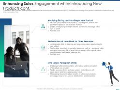 Enhancing sales engagement while introducing new products managing product introduction to market