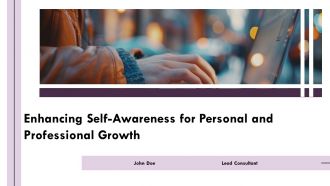 Enhancing Self Awareness For Personal And Professional Growth PPT Mockup AT