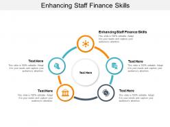Enhancing staff finance skills ppt powerpoint presentation infographic template files cpb