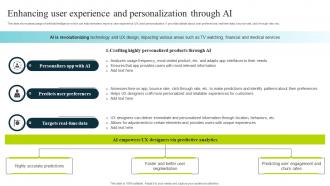 Enhancing User Experience And Personalization Through Ai How To Use Chatgpt AI SS V