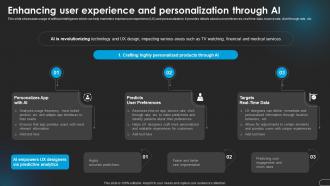 Enhancing User Through Ai Revolutionizing Marketing With Ai Trends And Opportunities AI SS V