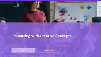 Enhancing With Creative Concepts PPT Designs AT