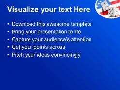 Enjoy and play game in usa powerpoint templates ppt themes and graphics 0713