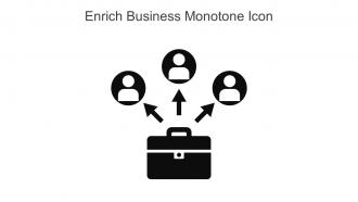 Enrich Business Monotone Icon In Powerpoint Pptx Png And Editable Eps Format