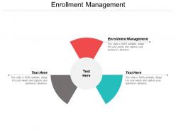 Enrollment management ppt powerpoint presentation model cpb