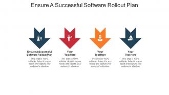 Ensure a successful software rollout plan ppt powerpoint presentation styles clipart cpb