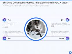 Ensuring continuous process improvement with it service integration and management