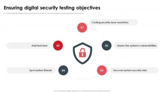 Ensuring Digital Security Testing Objectives