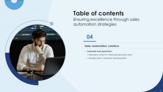 Ensuring Excellence Through Sales Automation Strategies Powerpoint Presentation Slides Designed Multipurpose