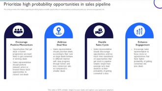 Ensuring Healthy Sales Pipeline Prioritize High Probability Opportunities In Sales Pipeline