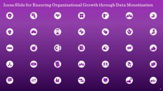 Ensuring Organizational Growth Through Data Monetization Complete Deck