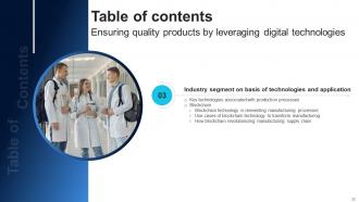 Ensuring Quality Products By Leveraging Digital Technologies Powerpoint Presentation Slides DT CD V Editable Captivating