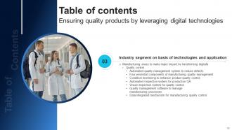 Ensuring Quality Products By Leveraging Digital Technologies Powerpoint Presentation Slides DT CD V Editable Aesthatic