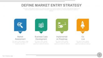 Entering A New Market PowerPoint Presentation With Slides Go To Market
