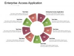 Enterprise access application ppt powerpoint presentation icon demonstration cpb