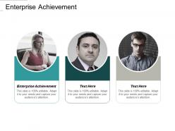 Enterprise achievement ppt powerpoint presentation portfolio topics cpb