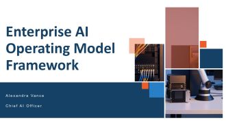 Enterprise AI Operating Model Framework PPT Template VA
