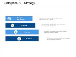 Enterprise api strategy ppt powerpoint presentation visual aids infographic template cpb