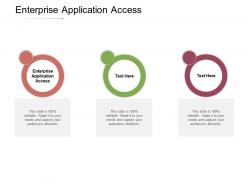 Enterprise application access ppt powerpoint presentation infographic template file formats cpb
