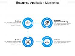 Enterprise application monitoring ppt powerpoint presentation professional example cpb