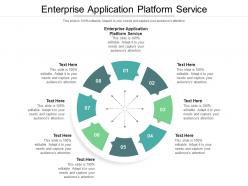 Enterprise application platform as a service ppt presentation model summary cpb
