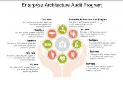 Enterprise architecture audit program ppt powerpoint presentation portfolio templates cpb