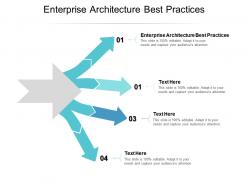 Enterprise architecture best practices ppt powerpoint presentation summary pictures cpb