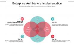 Enterprise architecture implementation ppt powerpoint presentation gallery good cpb
