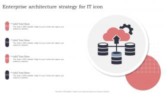 Enterprise Architecture Strategy For IT Icon