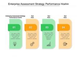 Enterprise assessment strategy performance hoshin ppt powerpoint file cpb
