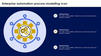 Enterprise Automation Process Modelling Icon