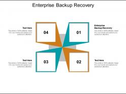 Enterprise backup recovery ppt powerpoint presentation ideas icons cpb