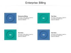 Enterprise billing ppt powerpoint presentation icon smartart cpb
