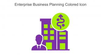 Enterprise Business Planning Colored Icon In Powerpoint Pptx Png And Editable Eps Format