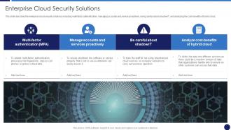 Enterprise Cloud Security Solutions Cloud Data Protection