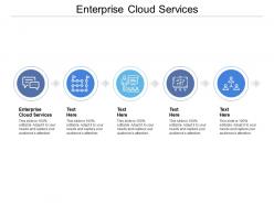 Enterprise cloud services ppt powerpoint presentation model pictures cpb