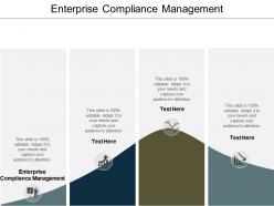 Enterprise compliance management ppt powerpoint presentation slides sample cpb