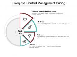 Enterprise content management pricing ppt powerpoint presentation icon file formats cpb