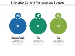 Enterprise content management strategy ppt powerpoint presentation grid cpb