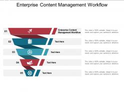 Enterprise content management workflow ppt powerpoint presentation portfolio example introduction cpb