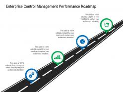 Enterprise control management performance roadmap enterprise management system ems ppt tips