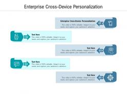 Enterprise cross device personalization ppt powerpoint presentation ideas slides cpb