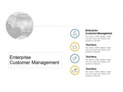 Enterprise customer management ppt powerpoint presentation outline themes cpb