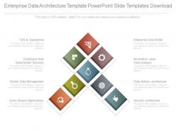 Enterprise data architecture template powerpoint slide templates download