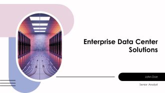 Enterprise Data Center Solutions PPT Sample AT
