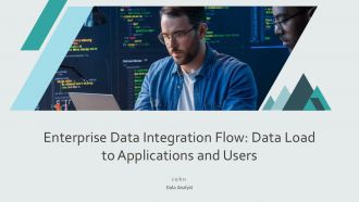 Enterprise Data Integration Flow Data Load To Applications And Users PPT Information AT Enterprise Data Integration Flow Data Load To Applications And Users PPT Information AT